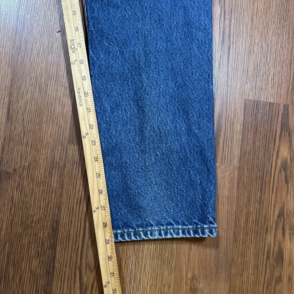 Vintage Y2K Levi's 505 Regular Fit Straight Leg Jeans Blue Denim Men 30x29 Fade